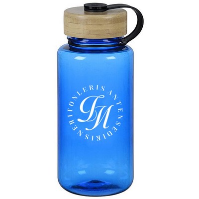 32 oz.Tritan Bottle with Bamboo Lid